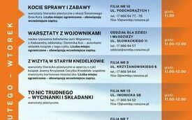 Plan wydarzeń na wtorek 17 lutego