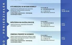 Plan wydarzeń na poniedziałek 16 lutego