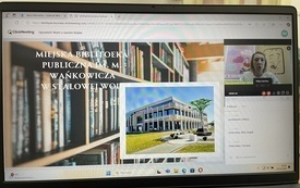 Zdjęcie biblioteki w Stalowej Woli.