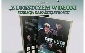 Na zdjęciu plakat z książką DKK.