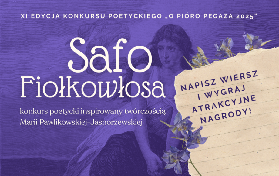 Zdjęcie do SAFO FIOŁKOWŁOSA &ndash; XI edycja Konkursu Poetyckiego &bdquo;O Pi&oacute;ro...