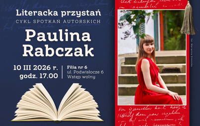 Zdjęcie do Spotkanie autorskie z Pauliną Rabczak