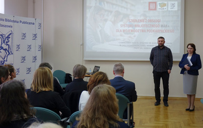 Zdjęcie do Szkolenie z obsługi systemu bibliotecznego MAK+ - relacja