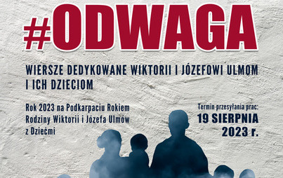 Zdjęcie do Og&oacute;lnopolski Konkurs Poetycki #ODWAGA &ndash; komunikat