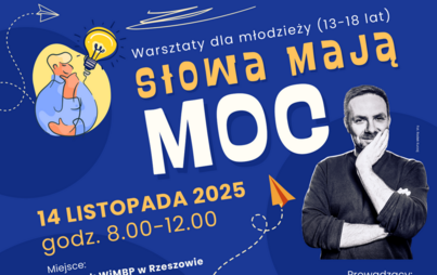 Zdjęcie do Słowa mają moc &ndash; warsztaty z Łoną w ramach projektu &bdquo;Zdolni do wszystkiego&rdquo;