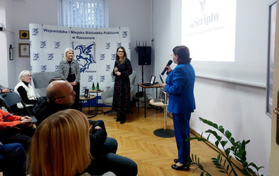 Zdjęcie do Pismo jak odcisk &ndash; relacja ze spotkania autorskiego z Magdaleną Deuar-Partyką