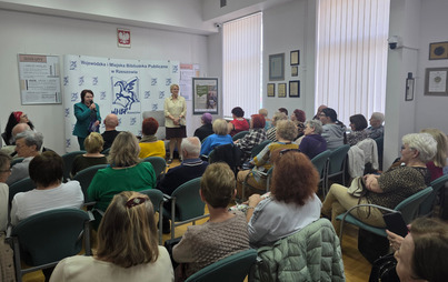 Zdjęcie do &bdquo;Przychodzi pisarz do lekarza&rdquo; &ndash;  prelekcja dr hab. Joanny Rusin, prof. UR.