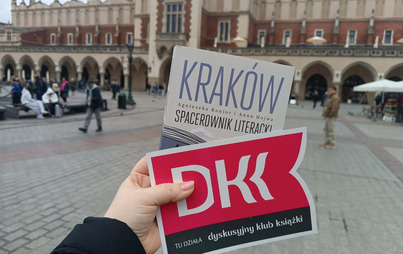 Zdjęcie do &bdquo;Literacka mapa Krakowa &hellip;&rdquo; w ramach projektu DKK woj. podkarpackiego 