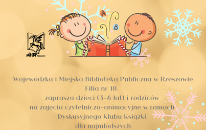Zdjęcie do Spotkanie&nbsp;Dyskusyjnego Klubu Książki dla najmłodszych &bdquo;Akademia Pani Bajki&rdquo;