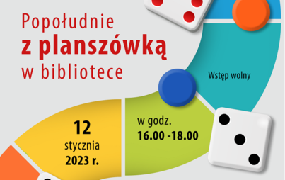 Zdjęcie do Popołudnie z plansz&oacute;wką w bibliotece