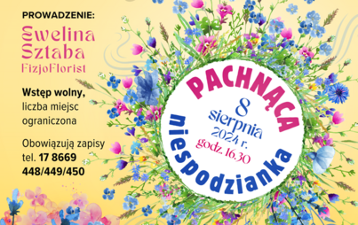 Zdjęcie do &bdquo;Pachnąca niespodzianka&rdquo;: warsztaty florystyczne z Eweliną Sztabą