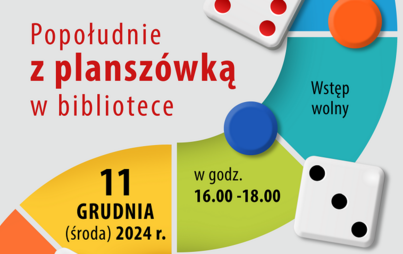 Zdjęcie do Popołudnie z planszówką w bibliotece