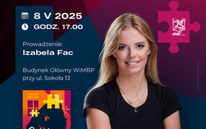 Zdjęcie do Spotkanie autorskie z Karoliną Winiarską