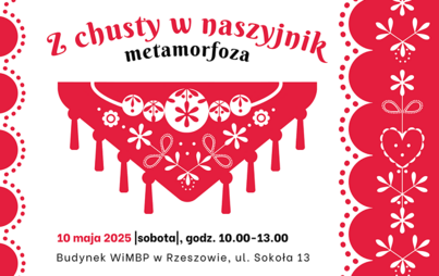 Zdjęcie do Biżuteria z lasowiacką nutą: Z chusty w naszyjnik &ndash; metamorfoza &ndash; warsztaty dla dorosłych