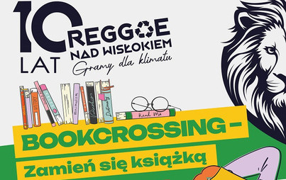 Zdjęcie do Bookcrossing w naszej Bibliotece &ndash; 10. edycja &bdquo;Reggae nad Wisłokiem &ndash; Gramy dla Klimatu&rdquo;