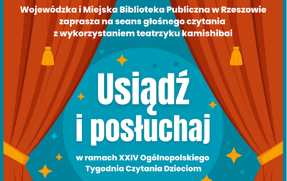 Zdjęcie do Usiądź i posłuchaj