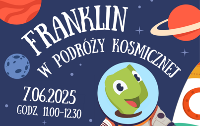 Zdjęcie do Franklin w podr&oacute;ży kosmicznej: warsztaty literacko-plastyczne&nbsp;w Klubie Malucha &bdquo;Biblioteczne bajanie&rdquo;