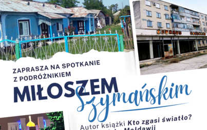 Zdjęcie do Spotkanie z podr&oacute;żnikiem Miłoszem Szymańskim