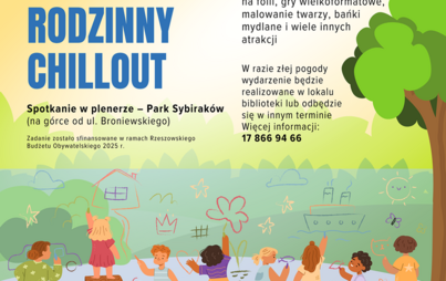 Zdjęcie do Rodzinny chillout &ndash; wydarzenie plenerowe