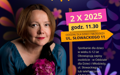 Zdjęcie do Spotkanie z Justyną Bednarek &ndash; autorką &bdquo;Niesamowitych przyg&oacute;d dziesięciu skarpetek&rdquo;