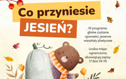 Zdjęcie do Bajkoteka skrzata: ,,Co przyniesie jesień?&rdquo;