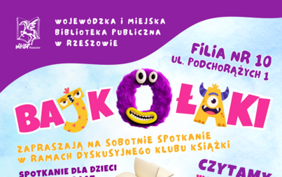 Zdjęcie do Spotkanie Dyskusyjnego Klubu Książki &bdquo;Bajkołaki&rdquo;