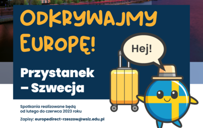 Zdjęcie do „Odkrywajmy Europę! Przystanek - Szwecja” - warsztaty organizowane przez Europe Direct Rzeszów 