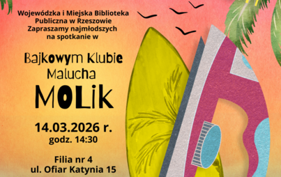 Zdjęcie do Kłopot z plamą, plama z pomysłem. Spotkanie w Bajkowym Klubie Malucha &bdquo;Molik&rdquo;