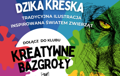 Zdjęcie do Dzika kreska. Tradycyjna ilustracja inspirowana światem zwierząt