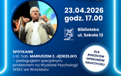 Zdjęcie do Dziecko w świecie ekran&oacute;w. Jak chronić psychikę i&nbsp;stawiać zdrowe granice? &ndash; spotkanie z dr. hab Mariuszem Z. Jędrzejko