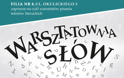 Zdjęcie do &bdquo;Warsztatownia sł&oacute;w&rdquo; - warsztaty pisarskie z Serhijem Syniukiem