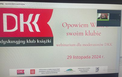 Zdjęcie do Webinarium  &bdquo;Opowiem Wam o swoim klubie&rdquo; dla moderator&oacute;w DKK &ndash; relacja  