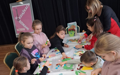 Zdjęcie do Spotkanie DKK dla dzieci w Skołyszynie o książce "Kurzol" B. Janiszewskiego 