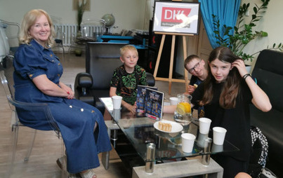 Zdjęcie do Spotkanie DKK dla Dzieci i Młodzieży w Boguchwale o książce &bdquo;Zimne wody Wenisany&rdquo; autorstwa Linor Goralik