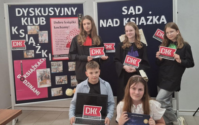 Zdjęcie do Sąd nad Książką w DKK dla dzieci w Kańczudze 
