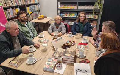 Zdjęcie do Spotkanie DKK w Baranowie Sandomierskim o książce ,,27 śmierci Tobiego Obeda" Joanny Gierak-Onoszko
