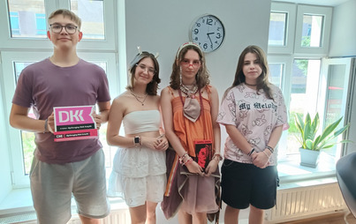 Zdjęcie do Spotkanie DKK dla młodzieży w Dębicy o ulubionych książkach 