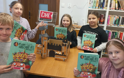 Zdjęcie do Spotkanie DKK dla dzieci w Babulach wok&oacute;ł książki &bdquo;W czym Chrobry był dobry?&rdquo; autorstwa Agnieszki Jankowiak-Maik i Bogusia Janiszewskiego