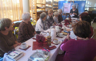 Zdjęcie do Spotkanie DKK w Filii nr 10 WiMBP w Rzeszowie - Małgorzata Czyńska &ndash; &bdquo;Zgiełk serca&rdquo;