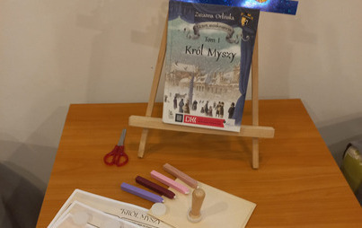 Zdjęcie do Spotkanie DKK dla dzieci w Filii Nr 9 w Rzeszowie o książce "Kr&oacute;l myszy" Zuzanna Orlińska