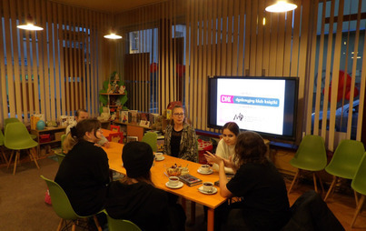 Zdjęcie do Spotkanie DKK dla młodzieży w Tarnobrzegu o książce &bdquo;Papierowy mag&rdquo; Charliego N. Holmberga