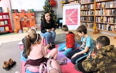 Zdjęcie do Grudniowe Spotkanie Dyskusyjnego Klubu Książki dla Dzieci &bdquo;Łowcy przyg&oacute;d&rdquo; w Rzeszowie &ndash; na podstawie książki &bdquo;Uwierz&rdquo; Kobi Yamada