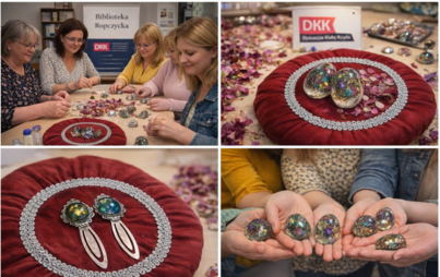 Zdjęcie do &bdquo;Biblioteka z duszą&rdquo;  Warsztaty świąteczne dla klubowicz&oacute;w i czytelnik&oacute;w - w DKK w Ropczycach 