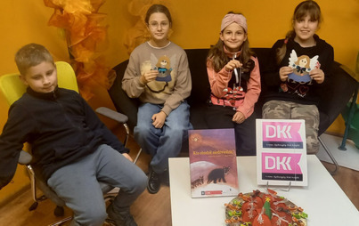 Zdjęcie do Spotkanie DKK dla dzieci wok&oacute;ł książki &bdquo;Kto obudził niedźwiedzia?&rdquo; autorstwa Rudolfa Otto Wiemera z ilustracjami J&oacute;zefa Wilkonia