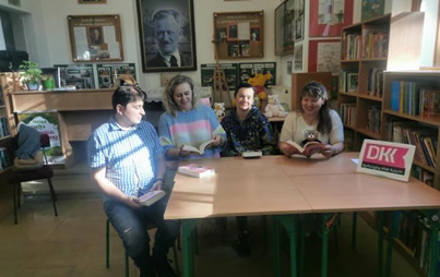 Zdjęcie do Spotkanie DKK w Odrzykoniu o książce Joanny Jax pt. ,,Drugi brzeg&rdquo;