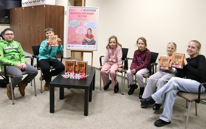 Zdjęcie do Spotkanie DKK dla dzieci w Stalowej Woli o książce &bdquo;Berci i Orsona&rdquo; autorstwa Tomasza Samojlika