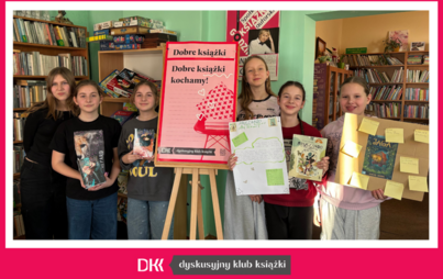 Zdjęcie do Polecam, bo... czyli książkowe wyzwanie DKK w Zabrat&oacute;wce