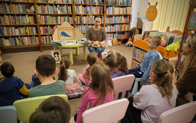 Zdjęcie do Co potrafią koty? &ndash; marcowe spotkanie &bdquo;Bajkomilusi&oacute;w&rdquo; w Filii nr 16 WiMBP w Rzeszowie
