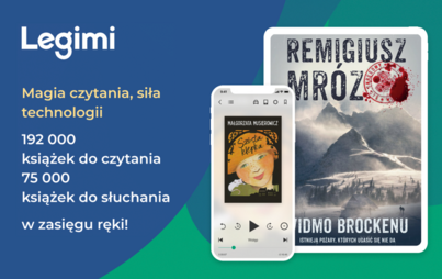 Zdjęcie do Legimi - usługa zdalnego dostępu do książek w formatach e-book&oacute;w, audiobook&oacute;w, synchrobook&oacute;w w 2024 r.