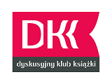 Logotyp Dyskusyjne kluby książki przedstawiający napis DKK